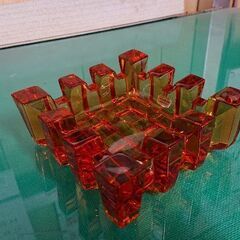 【未使用】クリスタル灰皿 Noritake ノリタケクリスタル