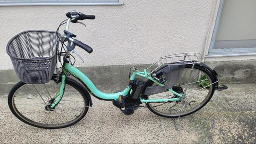 ヤマハPAS　２６インチ　電動自転車　現状渡し　充電器付き　バッテリー取手破損