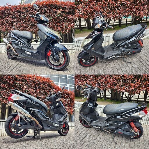 ☆YAMAHAシグナスX-SR SE44J マフラー/レイダウン他カスタム多数 1.9