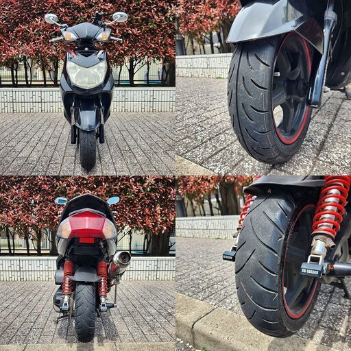 ☆YAMAHAシグナスＸ-SR SE44J マフラー/レイダウン他カスタム多数 1.9万km台 新品バッテリー 自賠責7年11月15日☆東京/大田区【下取OK】 ☆YAMAHAシグナスX-SR SE44J マフラー/レイダウン他カスタム多数 1.9