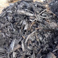 竹伐採で燃した炭,灰,如何でしょうか,土に混ぜると良いそうです。 - 下野市