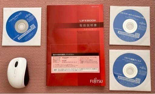 #353 富士通 LIFEBOOK SH90/X i5-6200U タッチパネル 富士通lifebook SH90/X i5-6200Uメモリ4GBタッチパネル 中古軽量