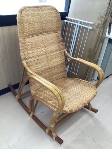 美原店　籐家具　家具 椅子 ロッキングチェア