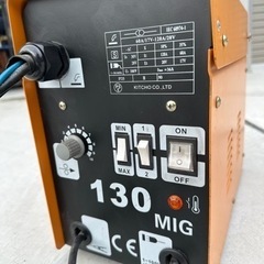 お取引中)PLASMARGON 半自動溶接機MIG130 TURBO 家庭用 AC100V 中古品