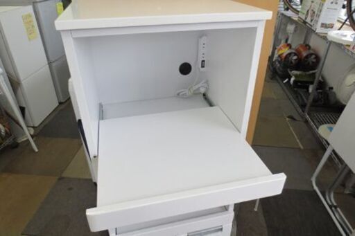 幅49㎝ レンジ台 Nアクア49 レンジラック エナメル塗装 高さ120  