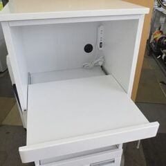 幅49㎝ レンジ台　Ｎアクア４９ レンジラック エナメル塗装 高さ120×奥行43㎝ キッチンボード ホワイト 札幌 北20条店