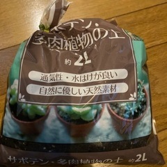 サボテン、多肉用の土