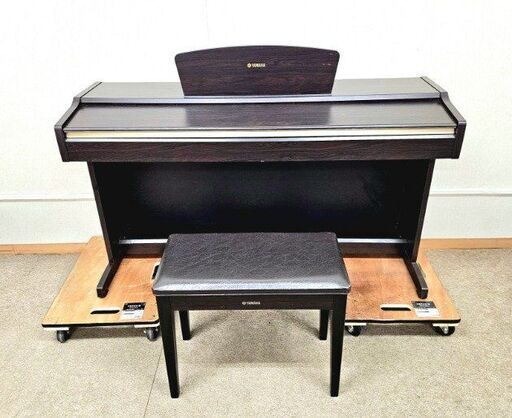 YAMAHA ヤマハ デジタルピアノ YDP-123 椅子付き シンプル機能 練習