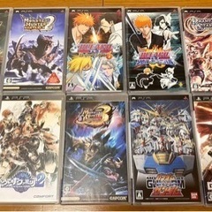 PSPゲームソフト10本セット【中古品】