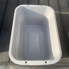 （只今、お取引中です）
メダカで使用してましたタライ36ℓ色々です