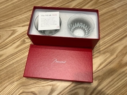 【4/19値下げ 新品】バカラ　Baccarat Tiara tumbler 2021