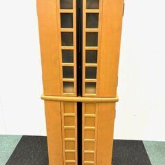 仏壇　ライトブラウン 大型 先祖供養　モダン仏壇　高級感　ライト付き　引出し　おしゃれ　和風　スリム仏壇