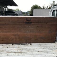 年代物 大型 木製箱