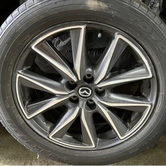 今週末まで　マツダ　19インチ　CX-5 純正　夏タイヤ　アルミ　ホイール
