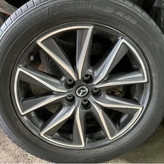 今週末まで　マツダ　19インチ　CX-5 純正　夏タイヤ　アルミ　ホイール