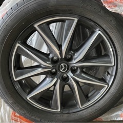 今週末まで　マツダ　19インチ　CX-5 純正　夏タイヤ　アルミ　ホイール