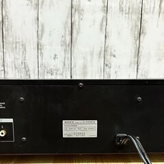 SONY　カセットデッキ　TC-K555ESX オーディオ機器