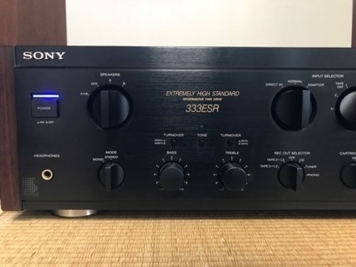 プリメインアンプsony TA-F333ESR