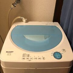 洗濯機　シャープ　ジャンク品　ES-FL45　洗濯機4.5キロ