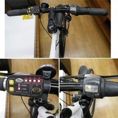 電動自転車 YAMAHA PAS Brace X351 26インチ ホワイト 内装8段