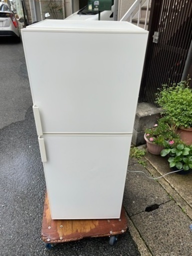 可愛い無印良品　2ドア　冷蔵庫