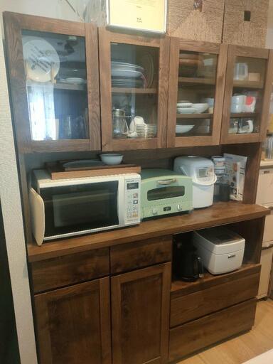 LOWYA キッチン 食器棚 家具 収納家具 キャビネット