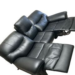 ［引き取り限定品］ ニトリ 電動リクライニング 3人掛けソファ ニトリ 電動リクライニングソファ 3人掛け 美品