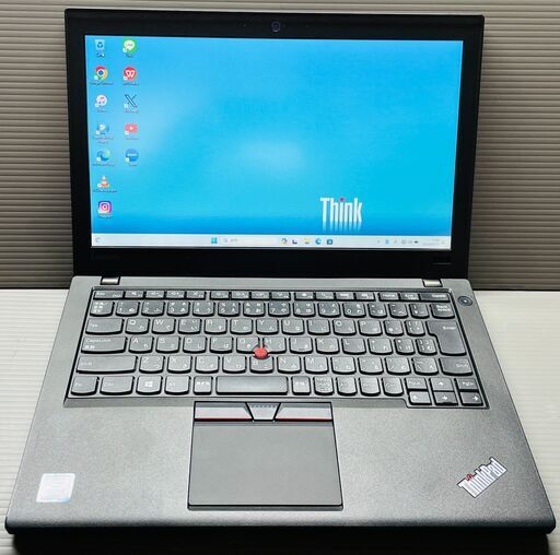 保証1ヶ月、インボイス対応、代引き発送可！Windows11、バッテリー2個搭載！、Core i3、SSD256GB(新品)、メモリ4GB、Lenovo製ノートパソコンThinkpad、カメラ、Bluetooth、ACアダプター付属、レノボ、シンクパッド