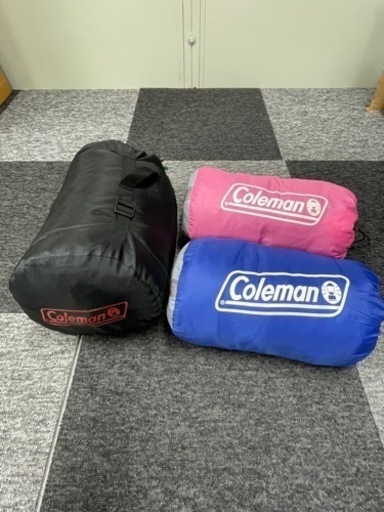 Coleman寝袋・シュラフ3点セット