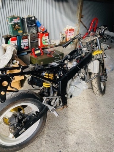 【お取り引き終了しました】nsr50 車体　書類あり