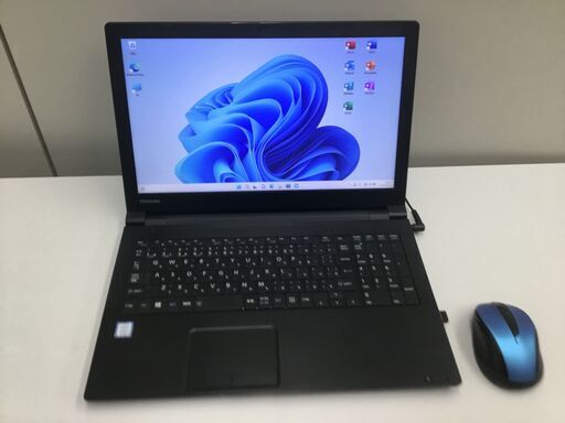 本日の目玉品【超美品】ノートパソコン「東芝」 15.6インチ　コア5・ 高速SSD「Win11・Office2021」管理No1