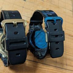 2個セット　stussy ステューシー　G-SHOCK カシオ CASIO 腕時計 ジーショック Gショック　25周年　30周年　服/ファッション アクセサリー 腕時計