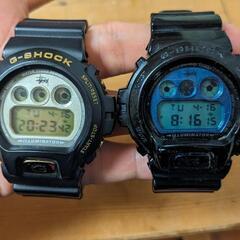 2個セット　stussy ステューシー　G-SHOCK カシオ ...