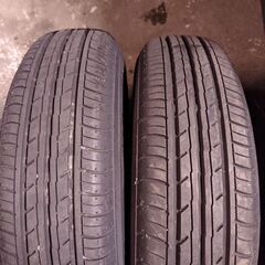 9分山 145/80R12 4本 ホイール付 ミラ エッセ アルト