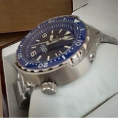 SEIKO ツナ缶 MOD マリンマスター セイコー自動巻 NH35 搭載