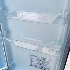 maxzen  2ドア冷凍／冷蔵庫　JR118ML01GM