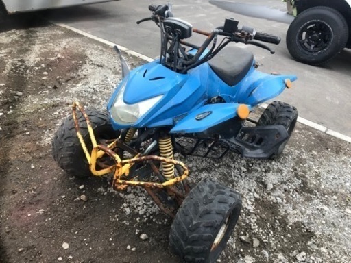 ご成約済　苫小牧発　4輪バギー　110ｃｃ　前3速　バック付き