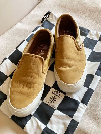 VANS VAULT×TAKA HAYASHI Slip-On ゴールデン×ブラウン