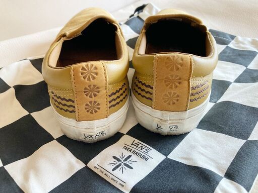 VANS VAULT×TAKA HAYASHI Slip-On ゴールデン×ブラウン