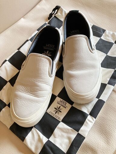 VANS VAULT×TAKA HAYASHI Slip-On マシュマロ×ブラック