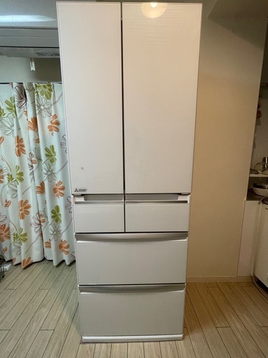 三菱冷蔵庫 6ドア 470L MR-WX48Z-W