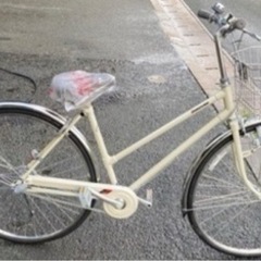 新車自転車27インチ3段ギャ