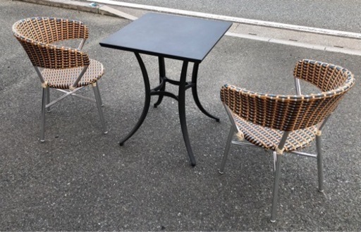 ⭐︎中古品　ダイニングテーブル3点セット　生活用品⭐︎