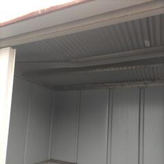 匝瑳市】中古 鍵付き 物置 (横長さ約181cm×奥行き121cm×高さ