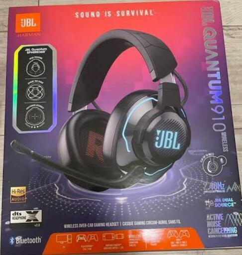 JBL ジェイビーエル Quantum 910 Wireless ワイヤレス ゲーミング ヘッドセット ヘッドホン PC