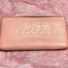 COACH 長財布　ピンク　356ー04ー1