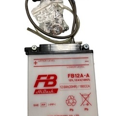 古河電池（FB）バイクバッテリー FB12A-A（YB12A-A互換）