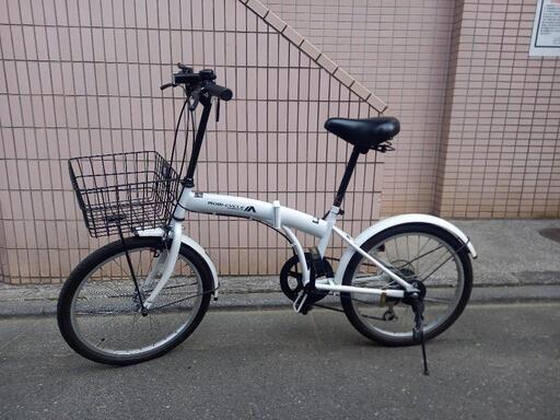 1600 折り畳み自転車 20インチ 6段変速