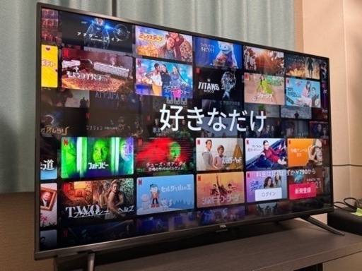 TCL 50P615 BLACK 50インチテレビ 【公式通販】 50V型 4K液晶テレビ 地