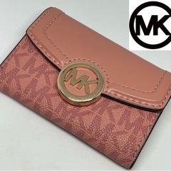 michael kors MK キーケース　6連　美品　サーモン...